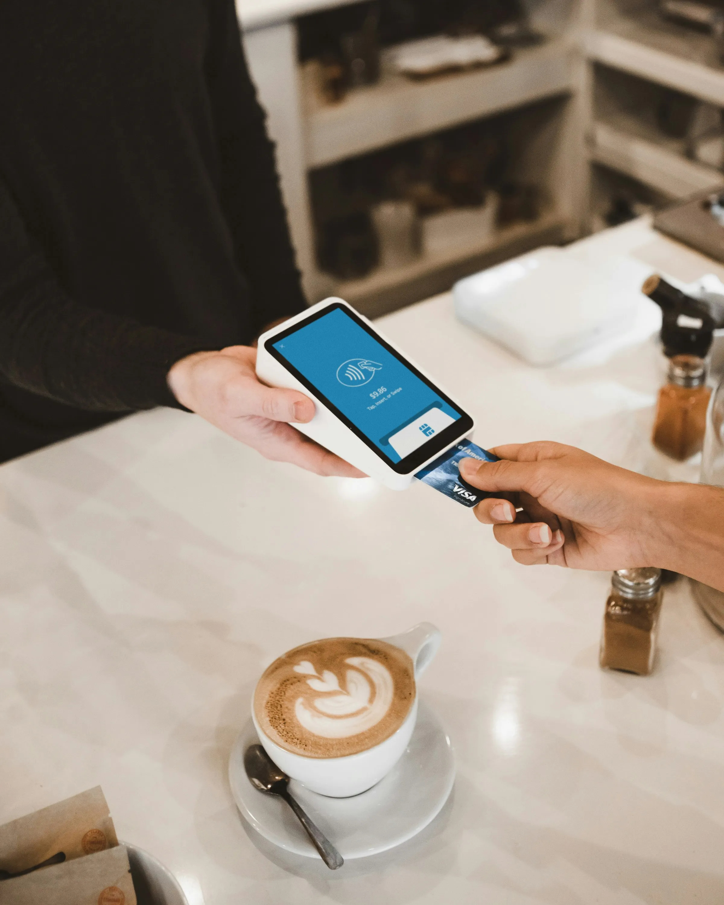 Fintech app interface (Unsplash)